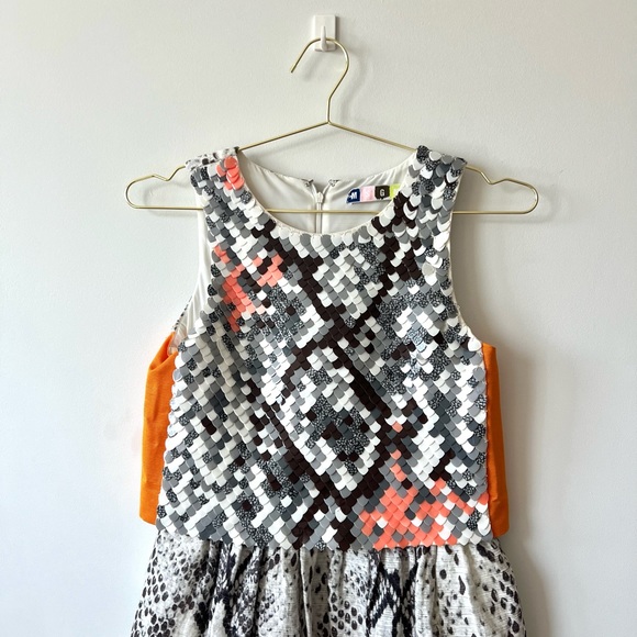 MSGM Snake Print & Sequin Sleeveless Mini Dress — As seen on Ashley Tisdale! - Picture 4 of 5
